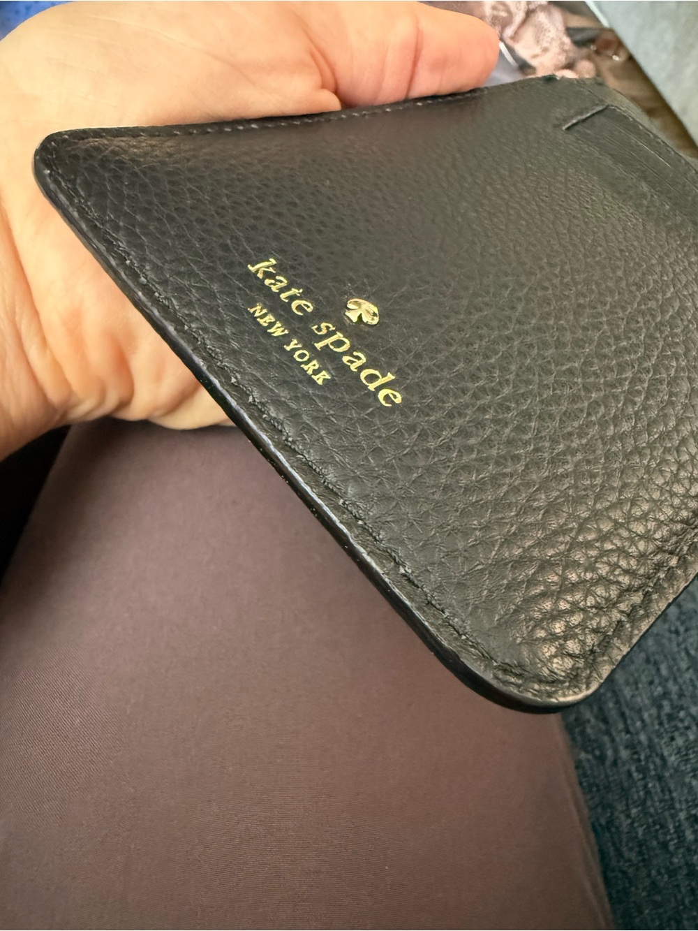 Kate Spade Halo Studded Wristlet Black Bangle Phone Case - Picture 6 of 10
